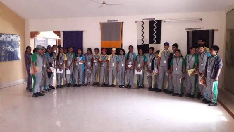 Field Trip - Pochampally Handloom Park Gallery - CGR International School - Top School in Madhapur / Hyderabad